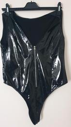 Lak body, Ophalen, Zwart, Body of Korset