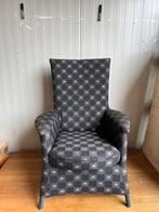 Wittmann stoel met olifanten bekleed, Huis en Inrichting, Fauteuils, Ophalen, Zo goed als nieuw, 75 tot 100 cm