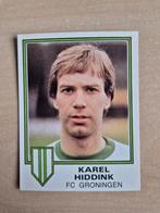 Panini Voetbal 81 Karel Hiddink FC Groningen, Ophalen of Verzenden, Zo goed als nieuw, Overige binnenlandse clubs, Poster, Plaatje of Sticker