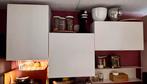 3 Ikea keukenkastjes wit, Huis en Inrichting, Keuken | Complete keukens, Ophalen, Gebruikt, Wit