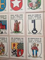 Postzegels met gemeente wapen uit Limburgh op papier., Postzegels en Munten, Postzegels | Nederland, Ophalen of Verzenden