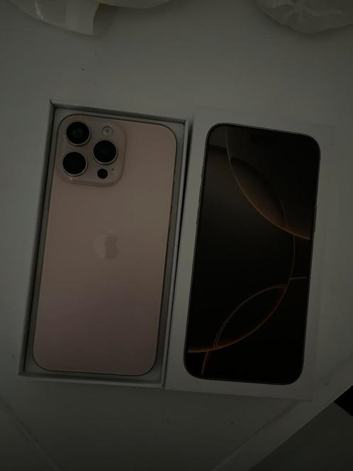 Iphone 16 Pro Max Dessert Titanium 1TB, Telecommunicatie, Mobiele telefoons | Apple iPhone, Ophalen of Verzenden