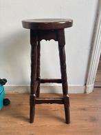 2 Barkrukken om op te knappen - koopje!, Huis en Inrichting, Ophalen, Gebruikt, Twee, Bruin