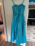 Mooie Galajurk met shawl, Kleding | Dames, Gelegenheidskleding, Ophalen of Verzenden, Zo goed als nieuw, Blauw, Galajurk