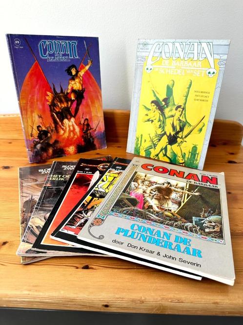 7 delen Conan de barbaar, incl hoge nummers, in goede staat, Boeken, Stripboeken, Gelezen, Meerdere stripboeken, Ophalen of Verzenden