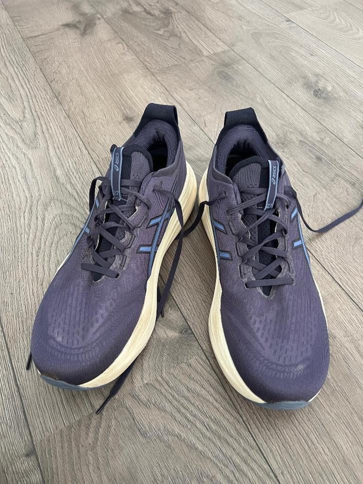 ASICS Gel Nimbus-27, Kleding | Heren, Schoenen, Zo goed als nieuw, Sportschoenen, Blauw, Ophalen of Verzenden