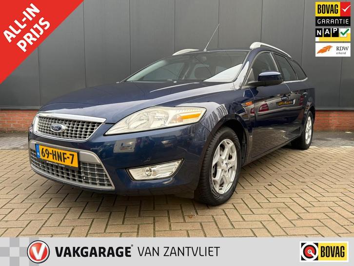 Ford Mondeo Wagon 2.0-16V Titanium (12 mnd BOVAG-garantie), Auto's, Ford, Bedrijf, Te koop, Mondeo, ABS, Airbags, Airconditioning