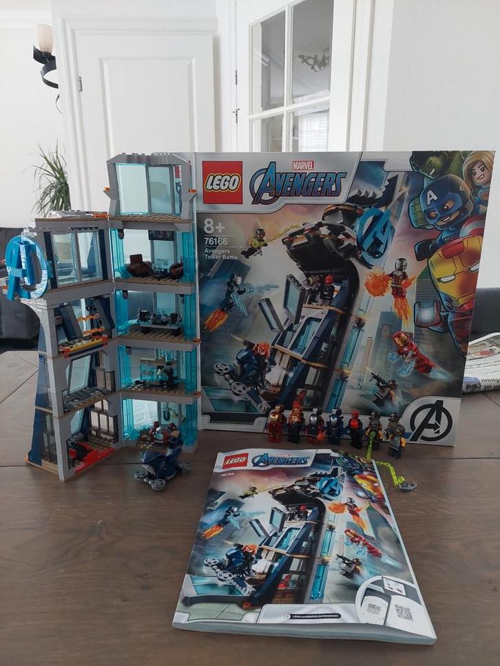 Lego Avengers tower battle 66176, Kinderen en Baby's, Speelgoed | Duplo en Lego, Zo goed als nieuw, Lego, Complete set, Ophalen of Verzenden