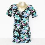Mooie Bloemen Top 501 (S) - 501 € 15,-, Overige kleuren, Ophalen of Verzenden, Zo goed als nieuw, Korte mouw