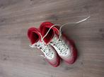 Rood met witte sneakers maat 46, Ophalen, Gebruikt, Schoenen