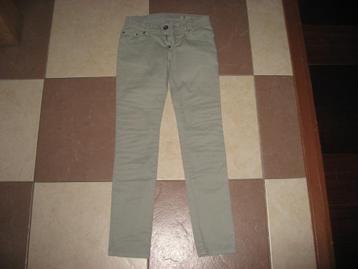 Nieuwe licht grijze katoenen skinny broek van Jill , mt 152 beschikbaar voor biedingen