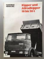 folder over hanomag-henschel kippers, Verzenden, Zo goed als nieuw, Folder
