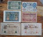 Duitse bankbiljetten (1910– 1920), Postzegels en Munten, Bankbiljetten | Europa | Niet-Eurobiljetten, Ophalen of Verzenden, Duitsland