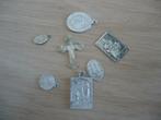 vintage scapulier- medailles - hanger - godsdienst - oud -RK, Verzamelen, Religie, Ophalen of Verzenden, Gebruikt, Overige typen