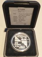 Aruba, 50 florin 1996, Vlag en Volkslied, zilver, Proof (9), Postzegels en Munten, Munten | Amerika, Zilver, Ophalen of Verzenden