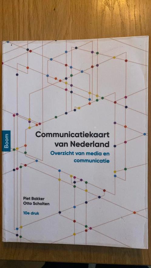 Piet Bakker - Communicatiekaart van Nederland, Boeken, Wetenschap, Nieuw, Sociale wetenschap, Ophalen of Verzenden