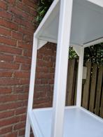 stelling / rek wit metaal, 5 schappen, Ophalen of Verzenden, 'T Olde Gre-j, Info@toldegrej.nl, Endepoelstraat 20f Didam