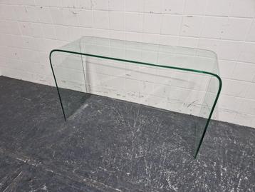 Glazen design sidetable Fiam Italy glas beschikbaar voor biedingen