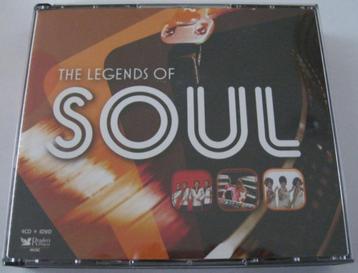 Various – The Legends Of Soul [4-CD box + DVD] beschikbaar voor biedingen