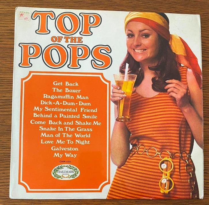 LP Top of the Pops 1969, Cd's en Dvd's, Vinyl | Verzamelalbums, Zo goed als nieuw, Pop, 12 inch, Ophalen of Verzenden