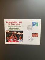 Enveloppe EK Voetbal 1992 Zweden, Postzegels en Munten, Ophalen of Verzenden, Postfris, Sport