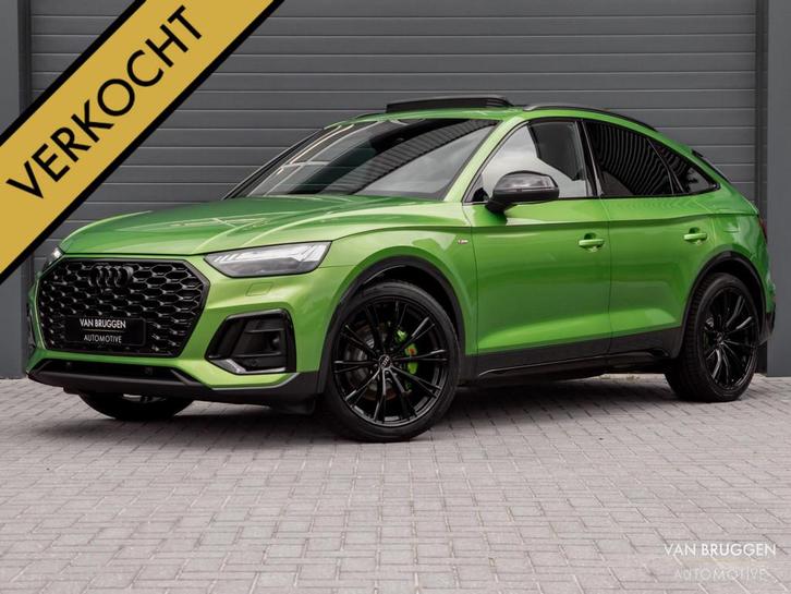 Audi Q5 Sportback 55 TFSI e S-Line Pano RS Lucht Trekh Exclu, Auto's, Audi, Bedrijf, Te koop, Q5, 4x4, ABS, Achteruitrijcamera