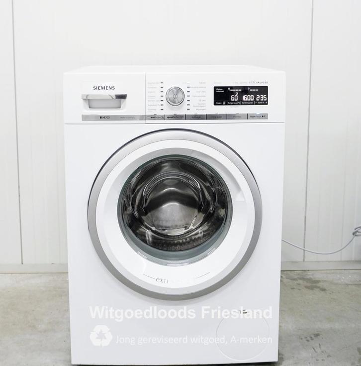 Siemens IQ700 9KG Wasmachine A+++ 1JaarGarantie Witgoedloods, Witgoed en Apparatuur, Wasmachines, Zo goed als nieuw, Voorlader