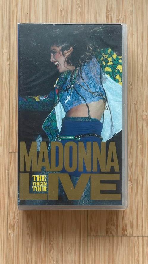 Madonna VHS The Virgin Tour Live 1985, Cd's en Dvd's, VHS | Documentaire, Tv en Muziek, Gebruikt, Alle leeftijden, Ophalen of Verzenden