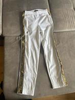 Australian witte broek met gouden bies normaal model, Ophalen of Verzenden, Zo goed als nieuw, Wit, Kort