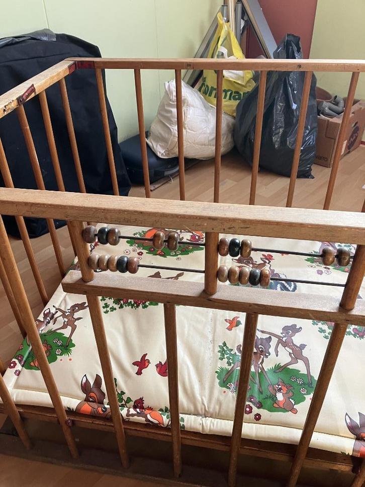 Inklapbare box, Kinderen en Baby's, Boxen, Gebruikt, Rechthoekig, Boxkleed, Ophalen