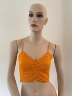 FB Sister kort kanten spaghetti top, Kleding | Dames, Oranje, Ophalen of Verzenden, Zo goed als nieuw, FB Sister