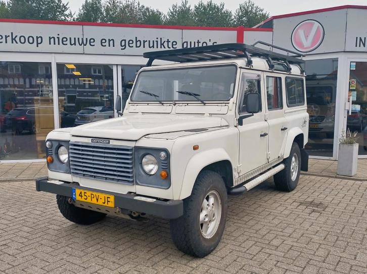 Land rover Defender 2.5 110 Td5 County, Auto's, Land Rover, Bedrijf, Startonderbreker, Defender, Diesel, Euro 2, G, Stationwagon