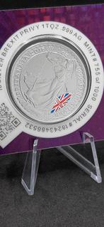 Brittania Brexit 1oz Zilver 999, Postzegels en Munten, Munten | Nederland, Ophalen of Verzenden