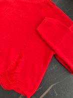 Oversized dames trui rood maat S, Ophalen, Gedragen, Maat 38/40 (M), Rood
