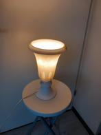 Prachtige witte albast tafellamp in klassieke kelkvorm, lamp, Minder dan 50 cm, Overige materialen, Gebruikt, Ophalen of Verzenden