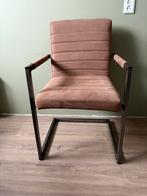 4 Eetkamerstoelen met armleuning, Ophalen, Gebruikt, Bruin, Vier