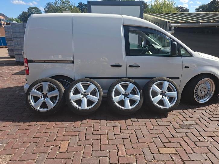 17 Inch 5x112 Velgen met Banden, Auto-onderdelen, Banden en Velgen, Banden en Velgen, Zomerbanden, 17 inch, 225 mm, Personenwagen