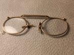 8kt gouden neusbril, Antiek en Kunst, Ophalen of Verzenden, Goud