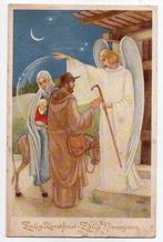 Zalig Kerstfeest Zalig Nieuwjaar Helmond Missiehuis 1955 PMC, Verzamelen, Ophalen, 1940 tot 1960, Gelopen, Feest(dag)