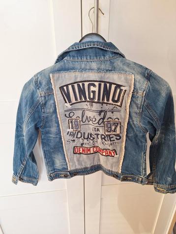 Vingino Spijkerjasje Maat 128 beschikbaar voor biedingen