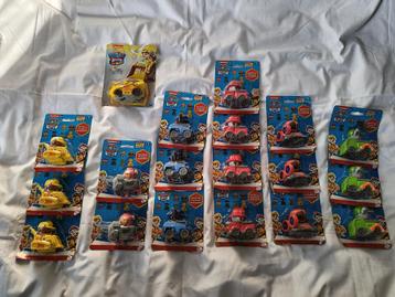 19 diverse Paw Patrol autootjes beschikbaar voor biedingen