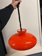 Vintage hang lamp, Ophalen, Gebruikt, Glas, Minder dan 50 cm