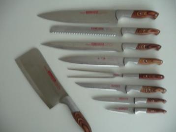 9 delig MESSENSET - Stainless rostfrei inox beschikbaar voor biedingen