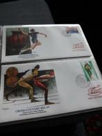 eerstedagenveloppen olympische spelen, Postzegels en Munten, Postzegels | Eerstedagenveloppen, Ophalen of Verzenden, Onbeschreven
