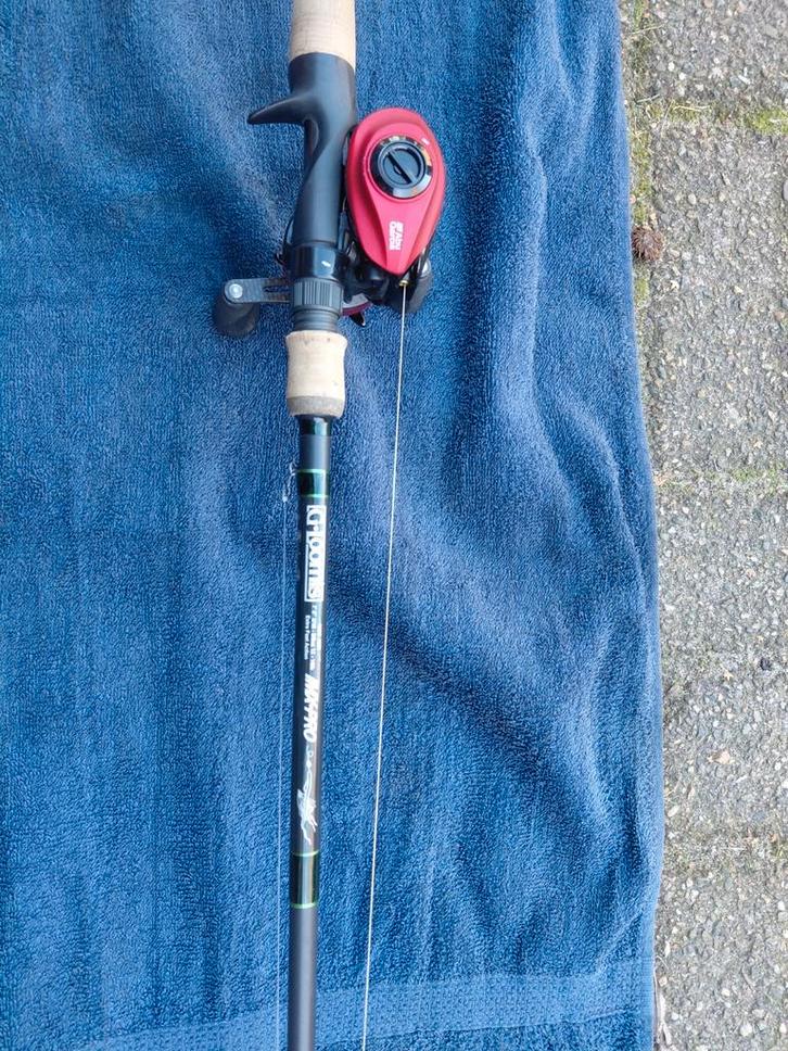 G. Loomis hengel - Topkwaliteit!, Watersport en Boten, Hengelsport | Karpervissen, Gebruikt, Werphengel, Ophalen of Verzenden