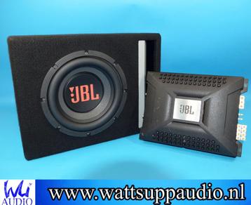 JBL GT3-10 subwoofer 10 inch + JBL Power P80.4 versterker beschikbaar voor biedingen
