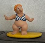 Dikke volslanke dame op surfplank, Fun figurine nieuwstaat, Ophalen of Verzenden