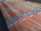 Volle bundel hardhout vlonderplanken 21x90x2150mm- 247 stuks, Planken, Nieuw, Ophalen of Verzenden, Hardhout