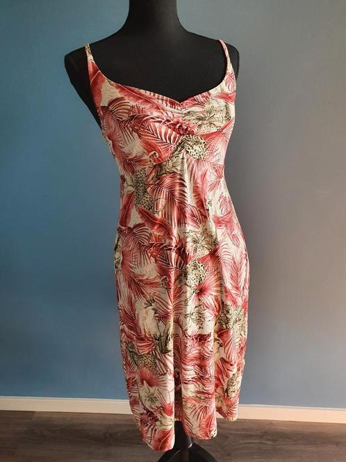 Nieuwe Geisha jurk met Spaghetti bandjes, Maat: S/36,, Kleding | Dames, Jurken, Nieuw, Maat 36 (S), Roze, Boven de knie, Ophalen of Verzenden