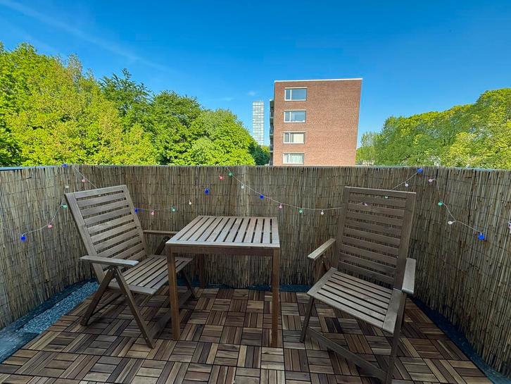 IKEA NÄMMARÖ tafel en tuinstoelen (+ kussens en parasol?), Tuin en Terras, Tuinsets en Loungesets, Zo goed als nieuw, Ophalen